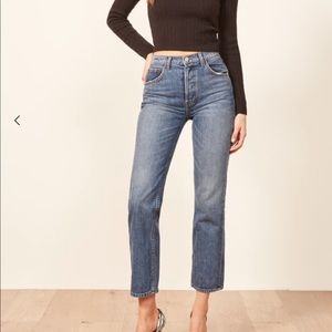 BRAND NEW reformation CYNTHIA HIGH RELAXED JEAN